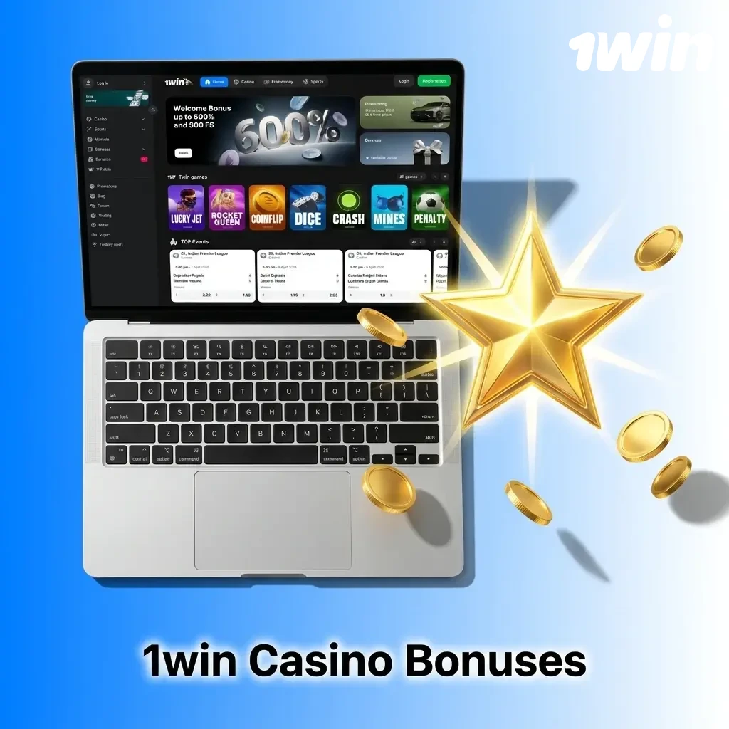 1win Casino bonuses in Canada including welcome match, free spins, cashback, reload, and VIP programme offers