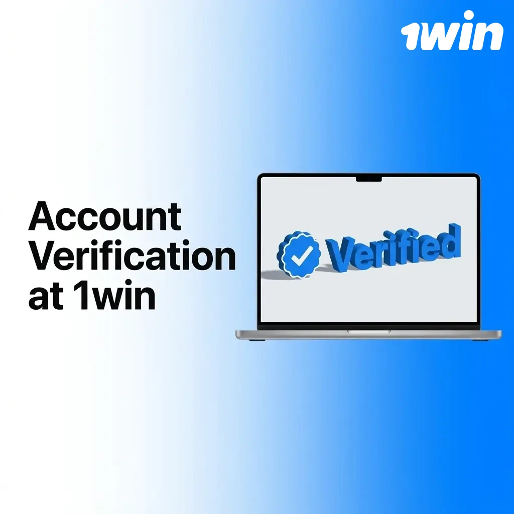 1win account verification process showing steps to submit ID and proof of address for identity check approval