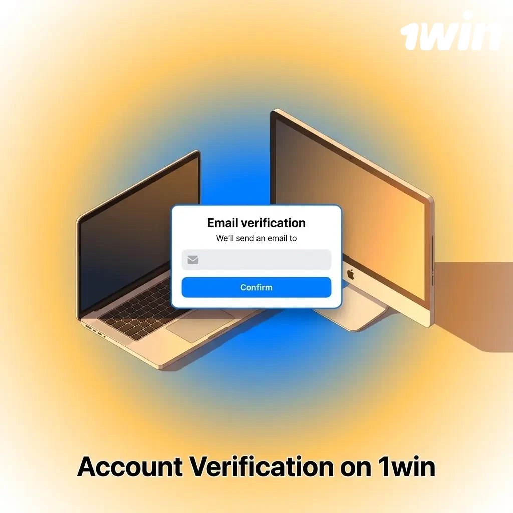 1win account verification process showing identity document upload steps for KYC compliance and withdrawal access