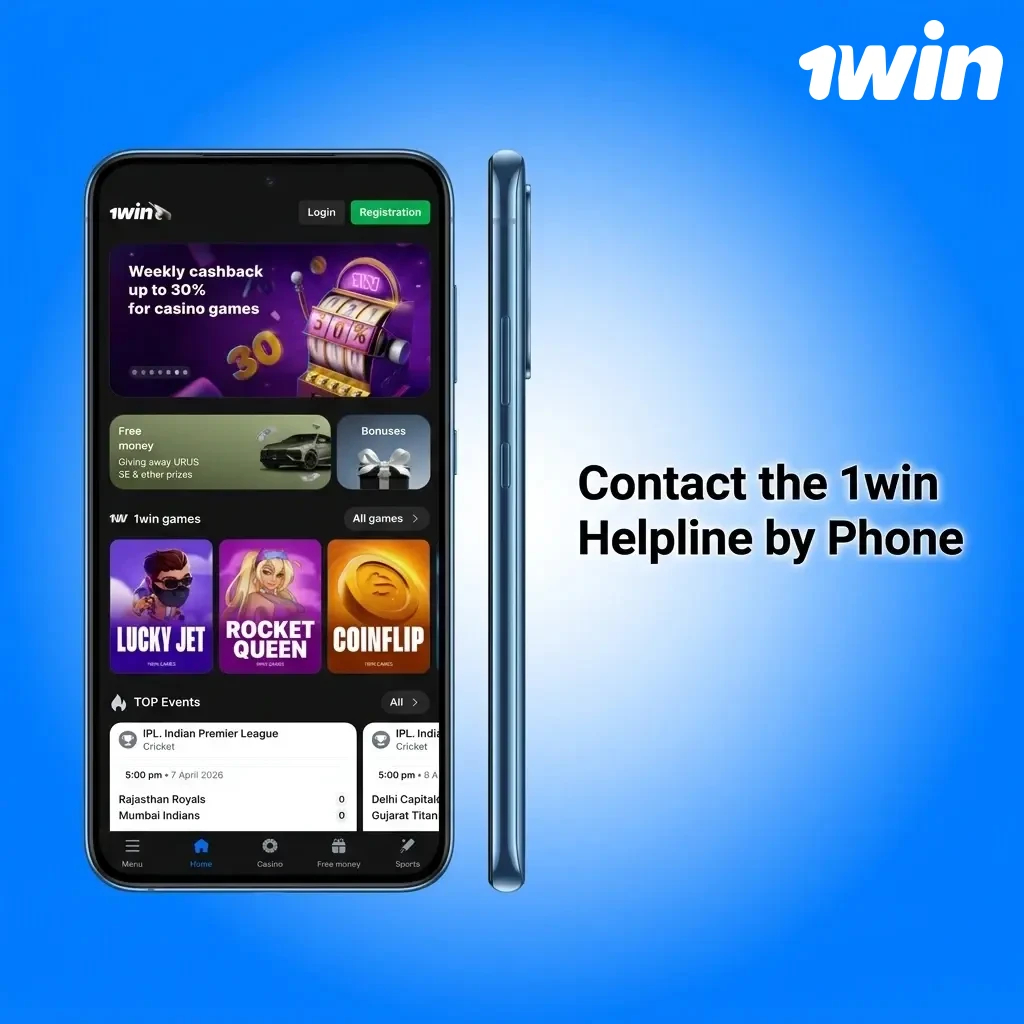 1win phone support helpline for Canadian players showing contact options and tips for reaching customer service quickly