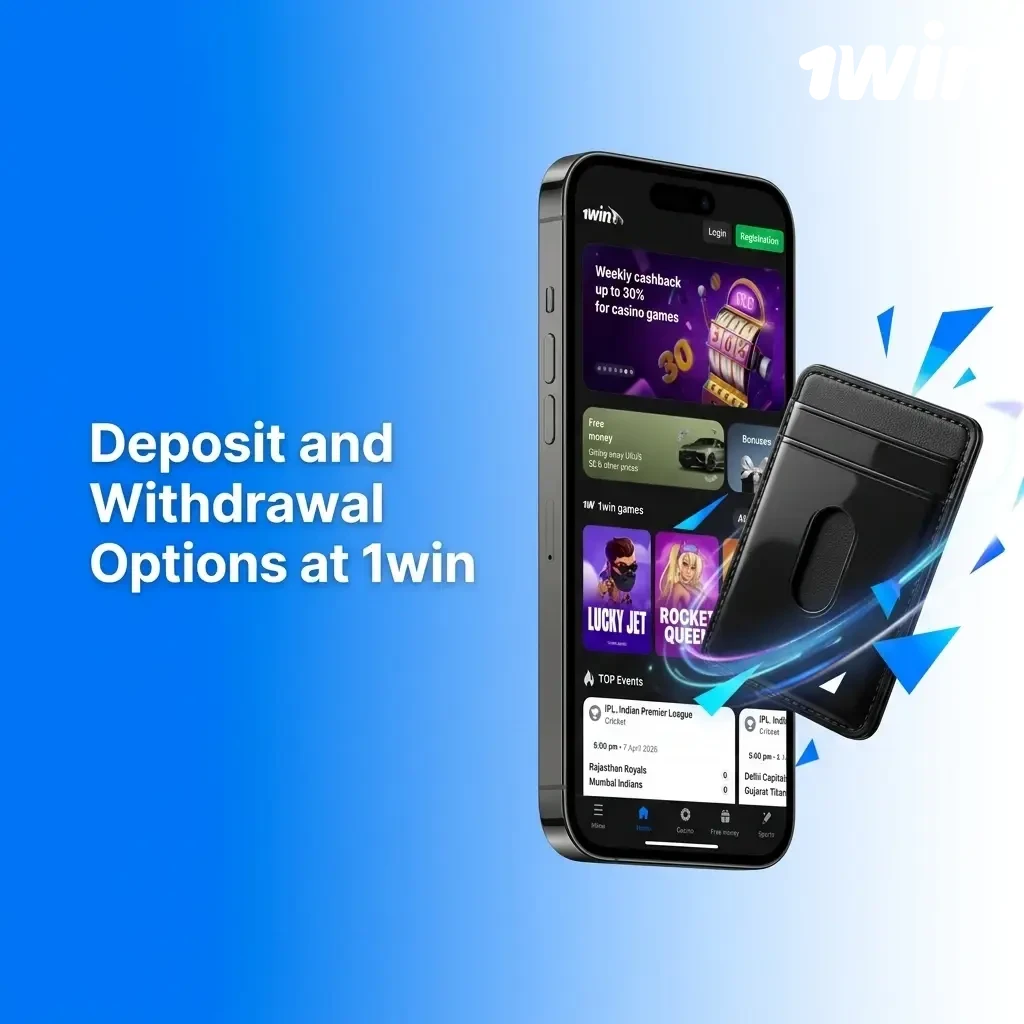 1win deposit and withdrawal payment options including cards, e-wallets, bank transfers, and cryptocurrencies