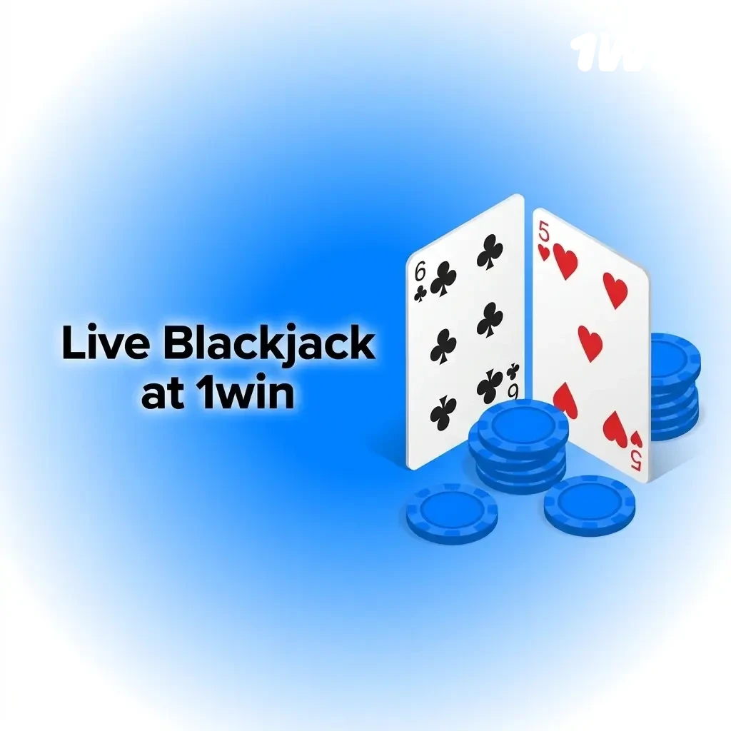 Live blackjack table at 1win casino with dealer and card game variants including Infinite, Speed, and VIP Blackjack