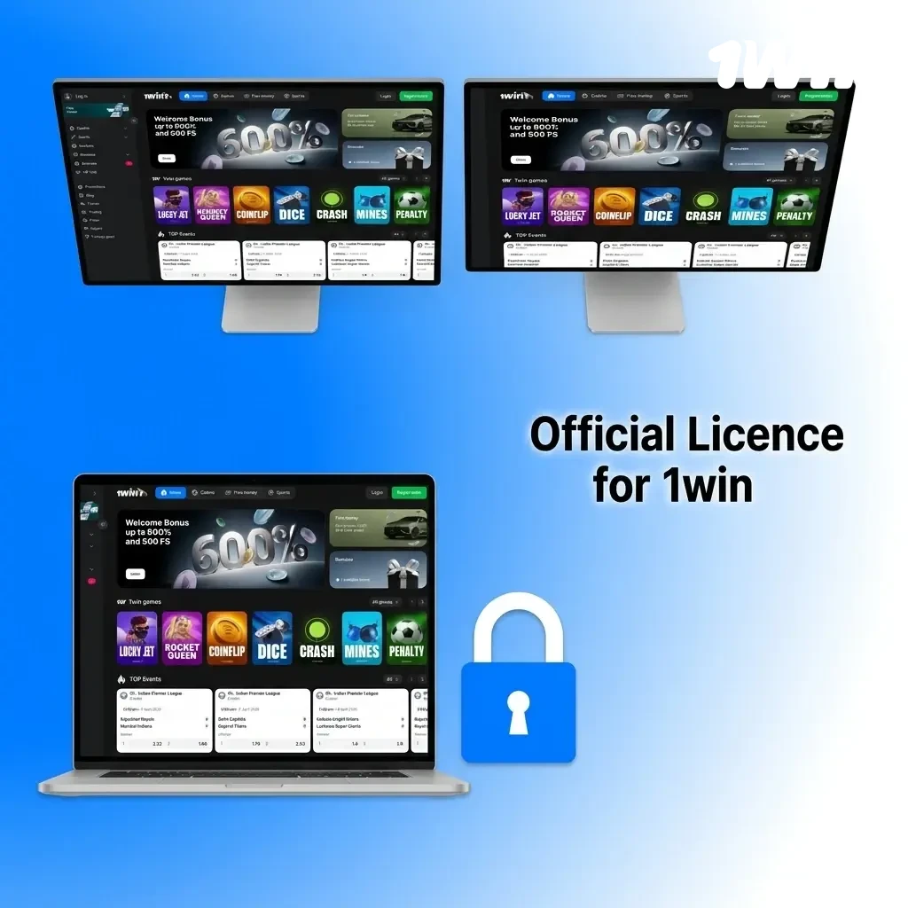 1win Curaçao eGaming licence No. 8048/JAZ confirming fair-play standards and player fund protection for Canadians