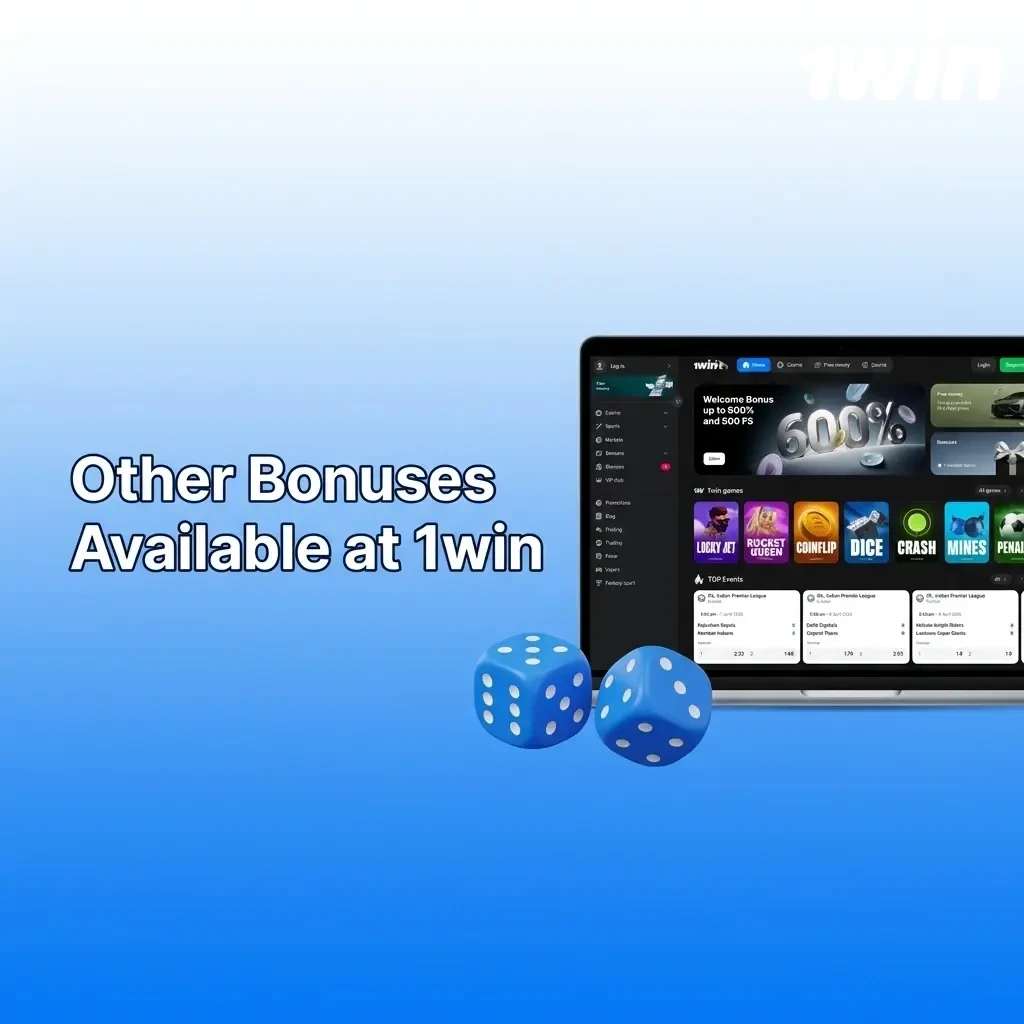 1win ongoing promotions including cashback, free spins, reload bonuses, lucky wheel, and referral rewards for registered players