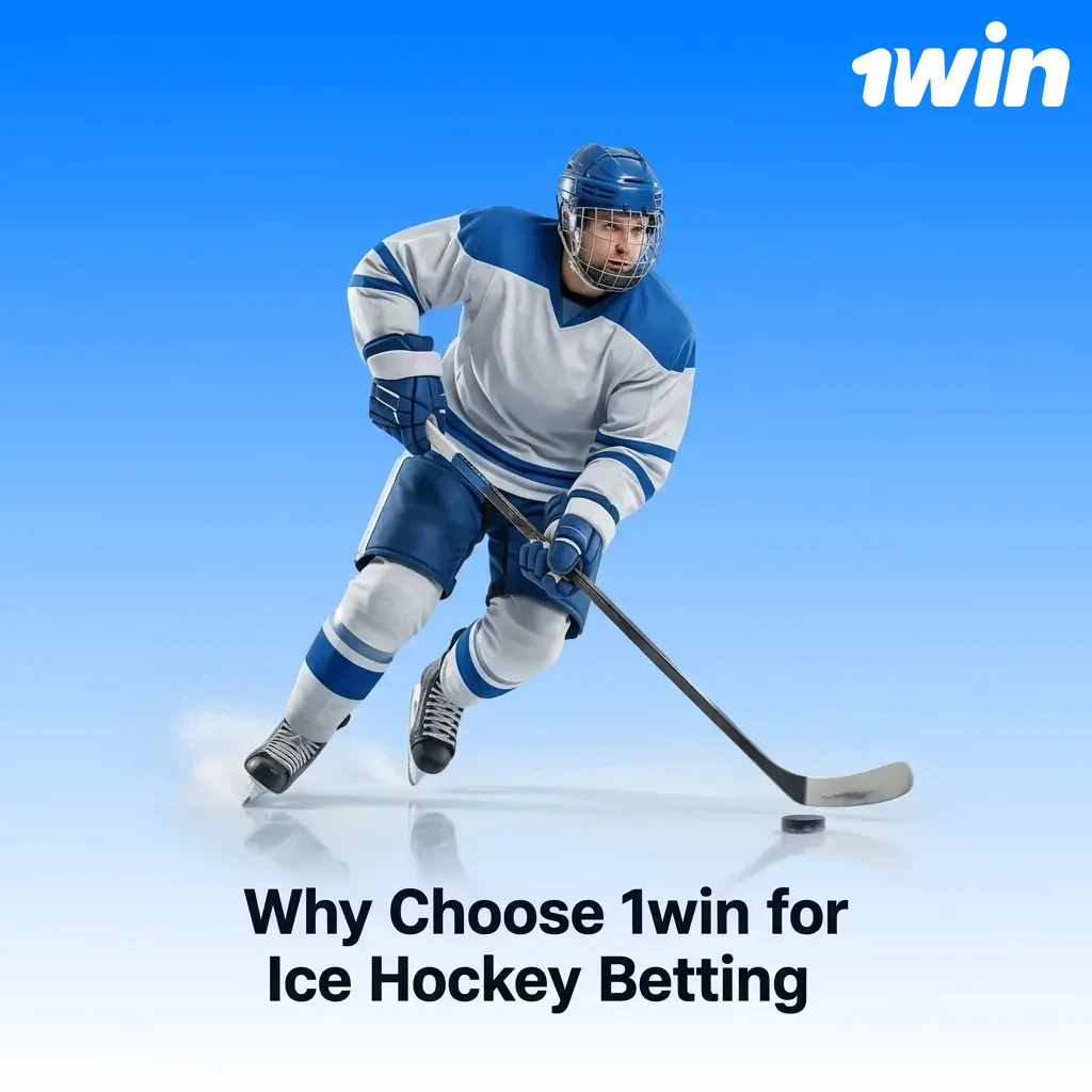 1win ice hockey betting platform featuring competitive odds, live NHL wagering, and mobile app access for Canadian bettors